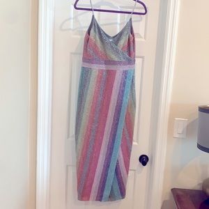 Saylor Meghan Dress in Multi